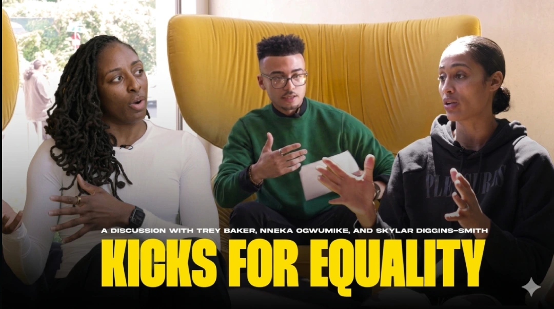 WNBA Seattle Storm Kicks for Equality campaign featuring Trey Baker