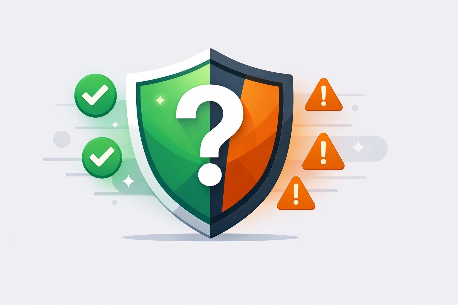 Is 5starsstocks.com legit or a scam — trust shield showing red flags and positive signals of the platform