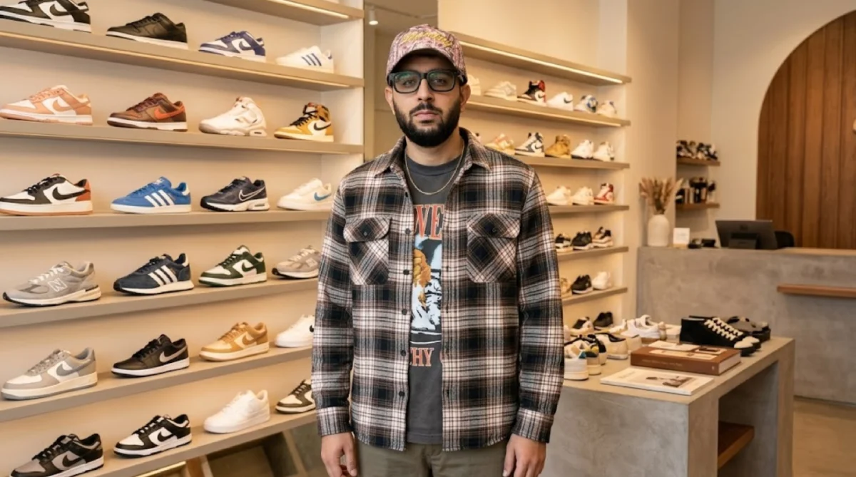 Adeel Shams, founder and CEO of CoolKicks sneaker retail brand