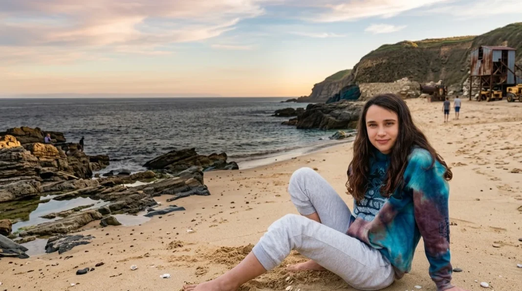 Pele Velentina, daughter of Lisa Kennedy Montgomery and snowboarder Dave Lee, emerging singer and musician