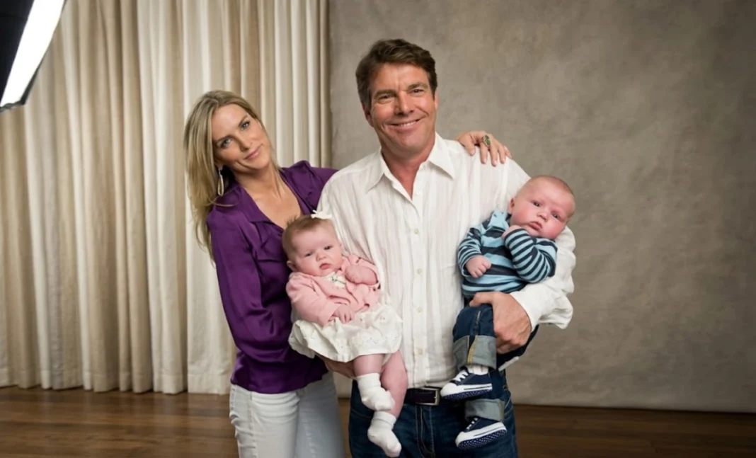 Thomas Boone Quaid and Jack Quaid, sons of actor Dennis Quaid, photographed together
